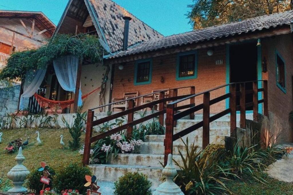 Casa Aconchegante Na Serra. Santo Antônio do Pinhal Eksteriør billede