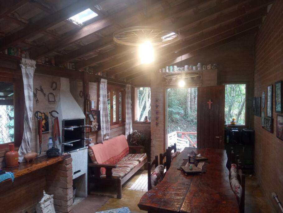 Casa Aconchegante Na Serra. Santo Antônio do Pinhal Eksteriør billede