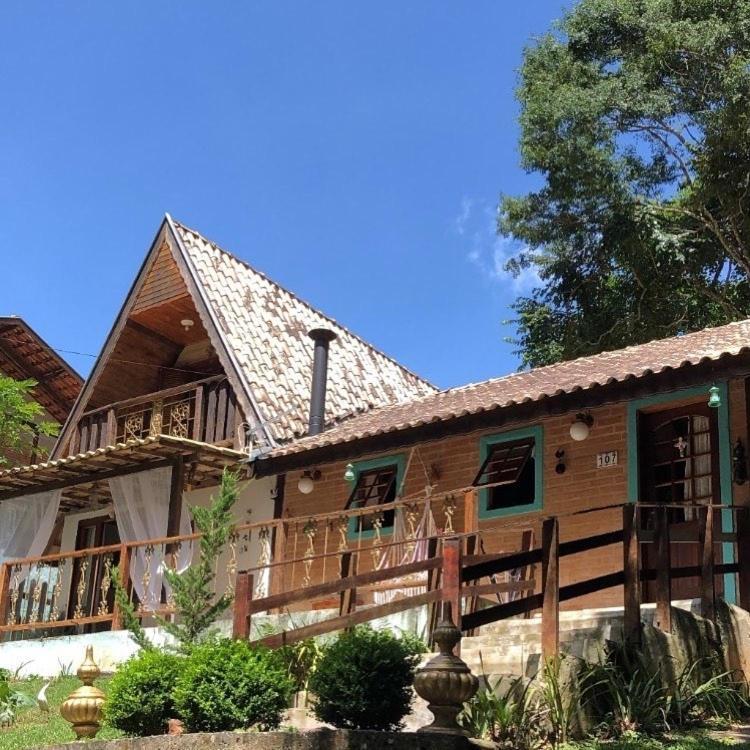Casa Aconchegante Na Serra. Santo Antônio do Pinhal Eksteriør billede