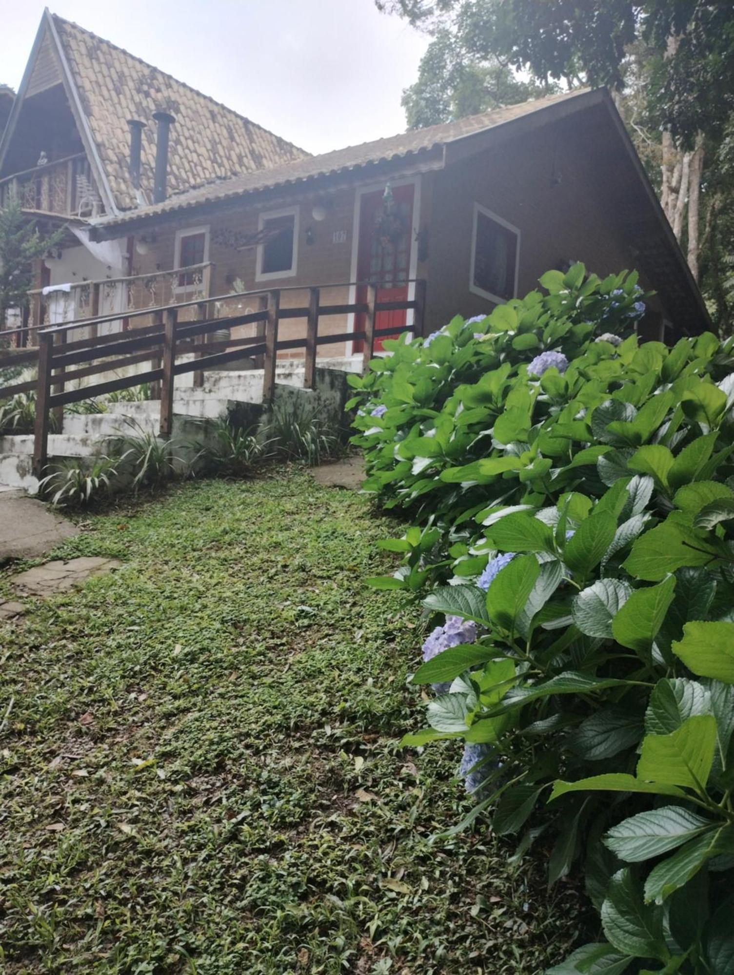 Casa Aconchegante Na Serra. Santo Antônio do Pinhal Eksteriør billede
